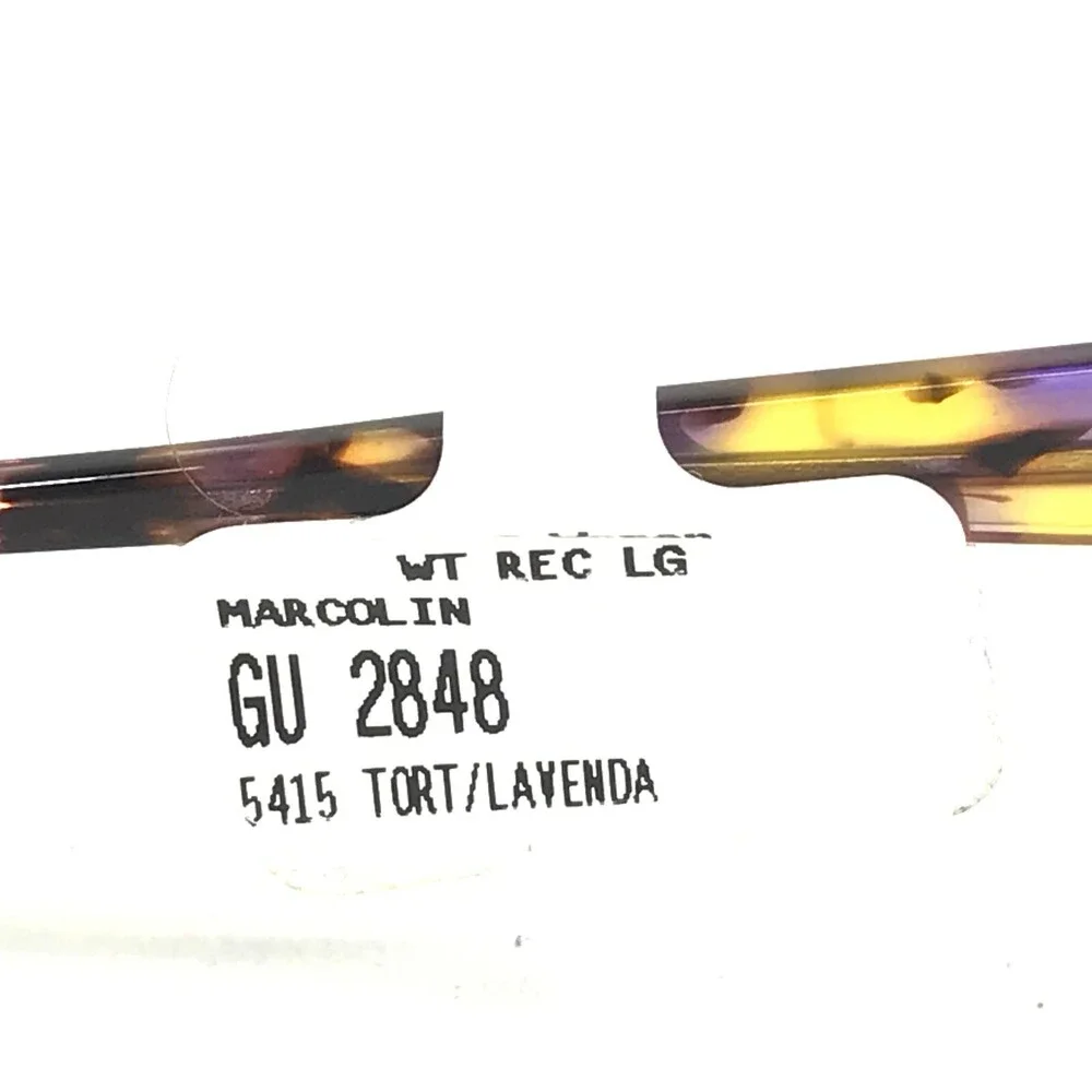 Guess Eyeglasses Frames GU2848 083 Purple Brown Yellow Tortoise 54-15-140